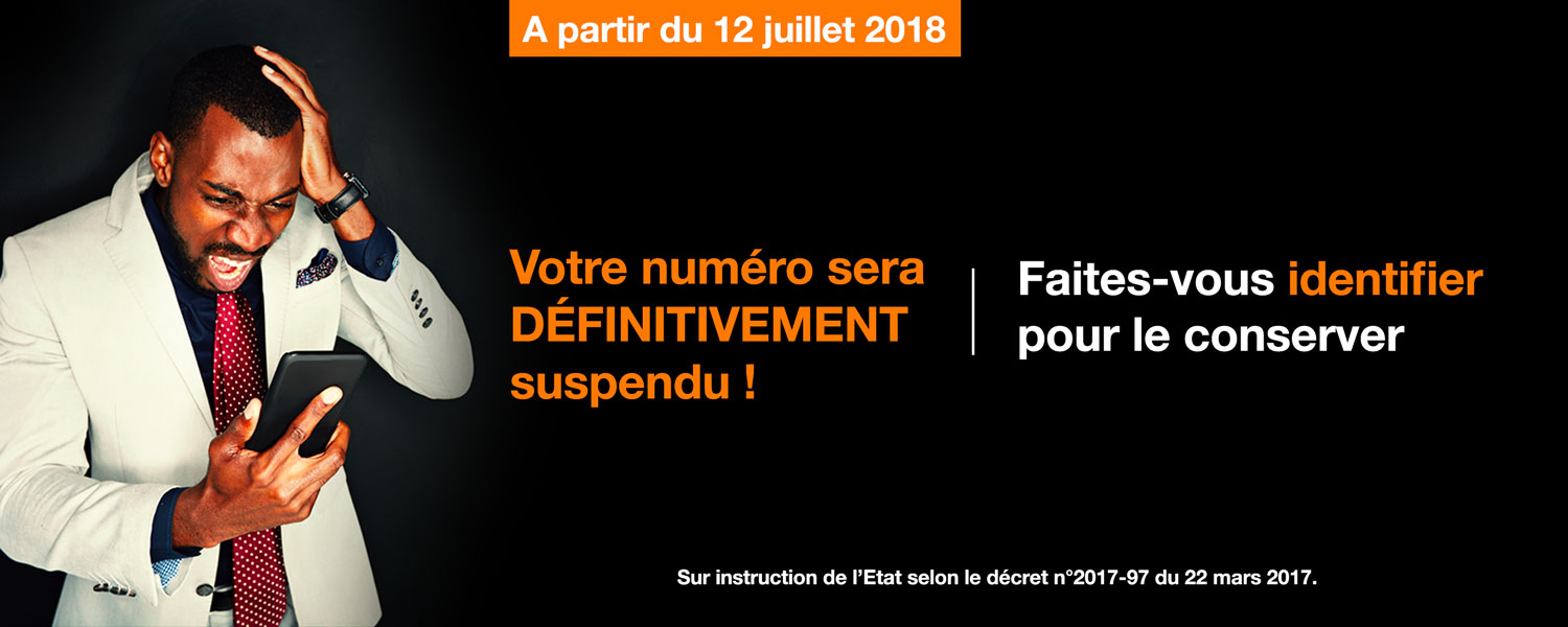 comment vérifier son identification sur orange côte d ivoire