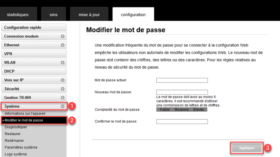 changer mdp adresse mail orange